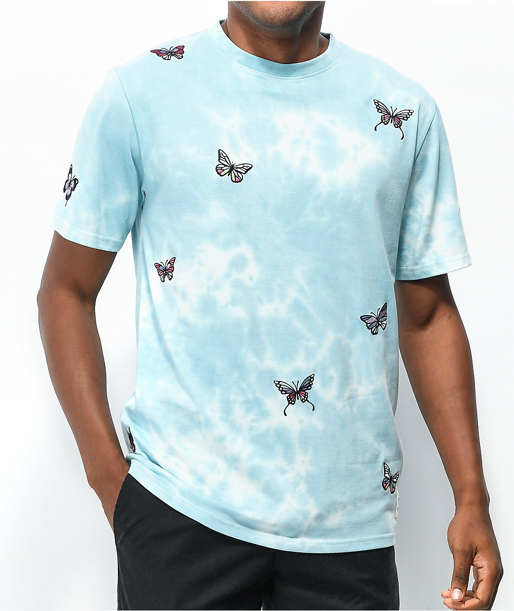 A-Lab Butter Boi Blue Tie Dye T-Shirt