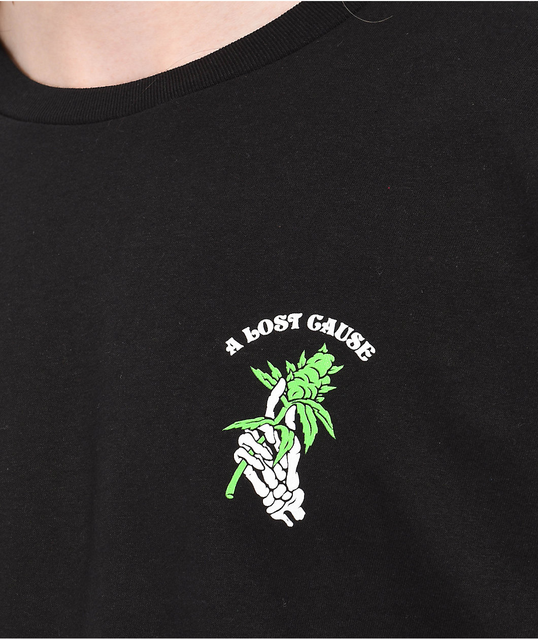 A Lost Cause All My Weed Black T-Shirt