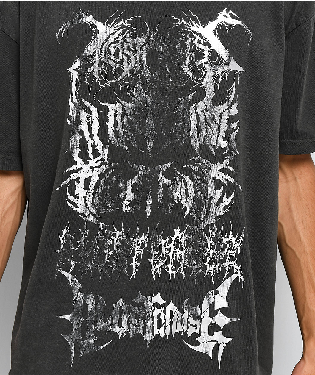 A Lost Cause Bad Omens Vintage Black T-Shirt