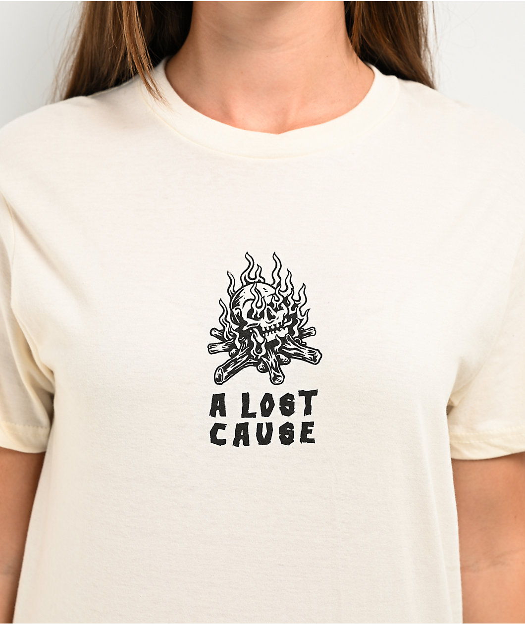 A Lost Cause Dead And Desolate Natural T-Shirt