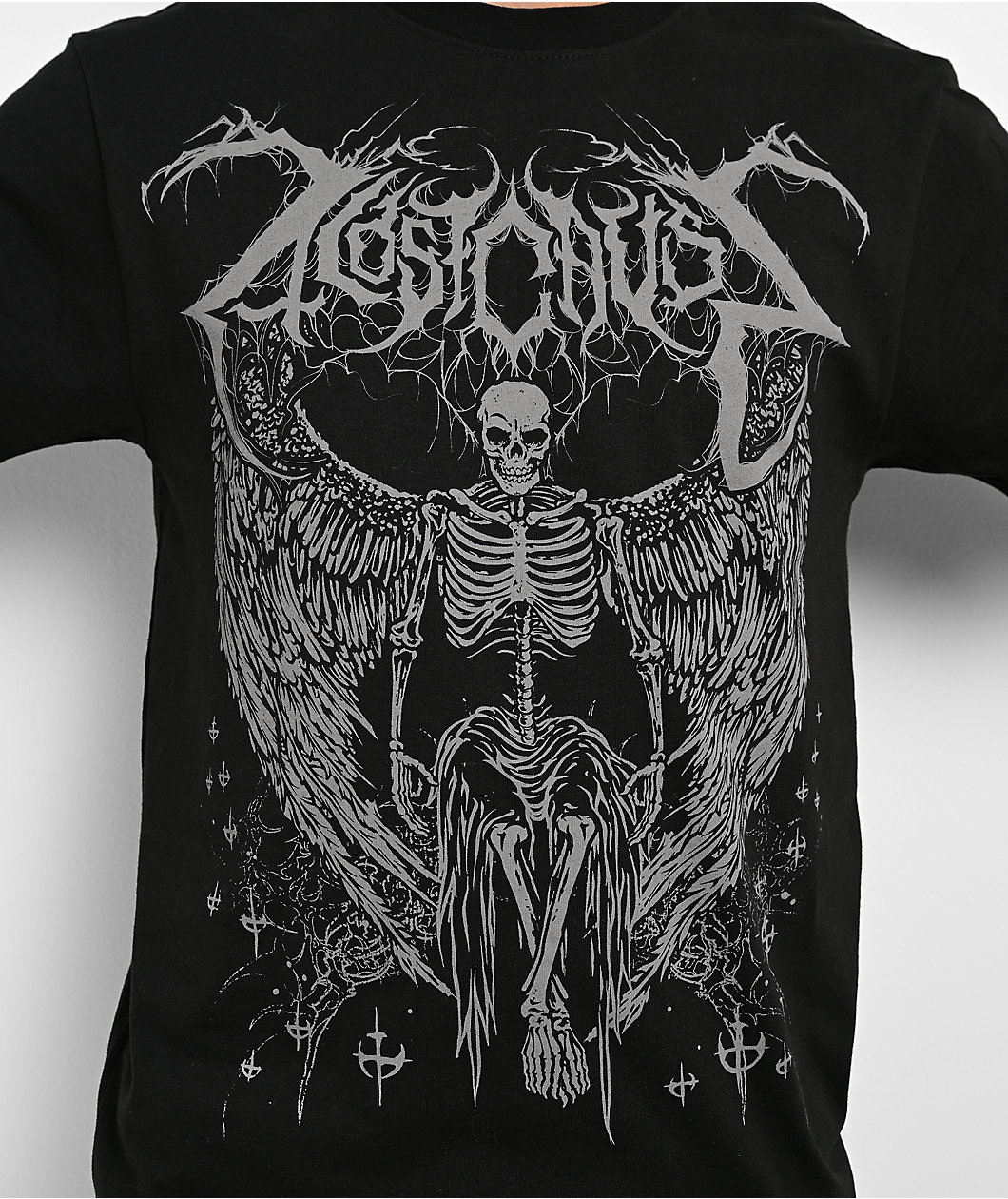 A Lost Cause Fallen Angel Black T-Shirt