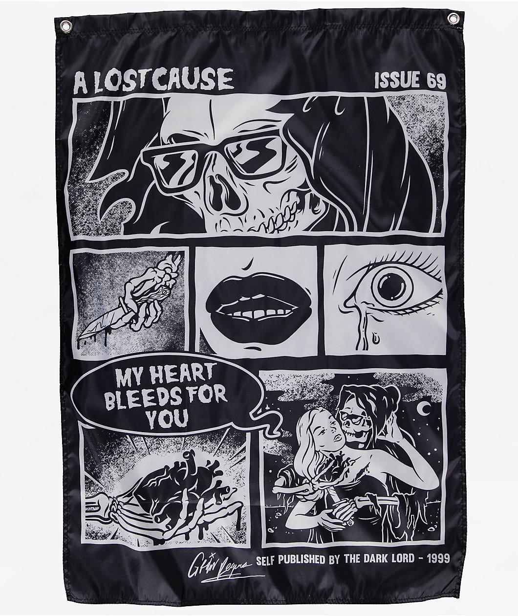 A Lost Cause Heart Bleed Comic Banner