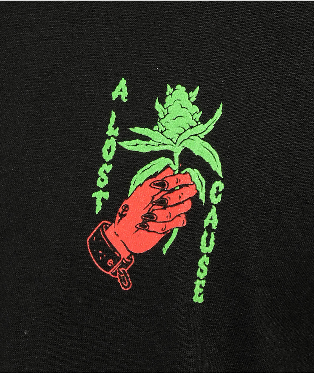 A Lost Cause High As Hell Black T-Shirt