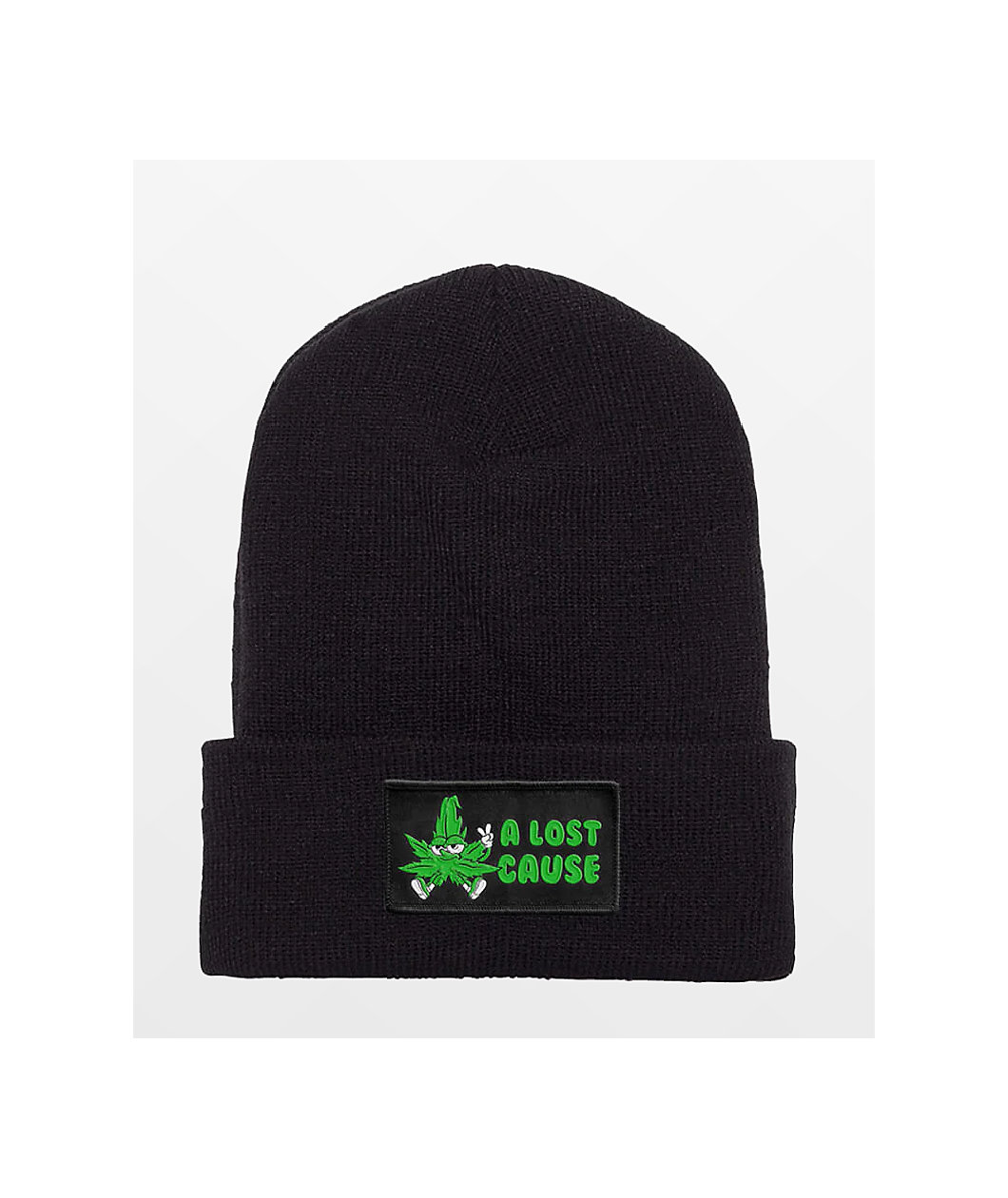 A Lost Cause Stay High Black Beanie