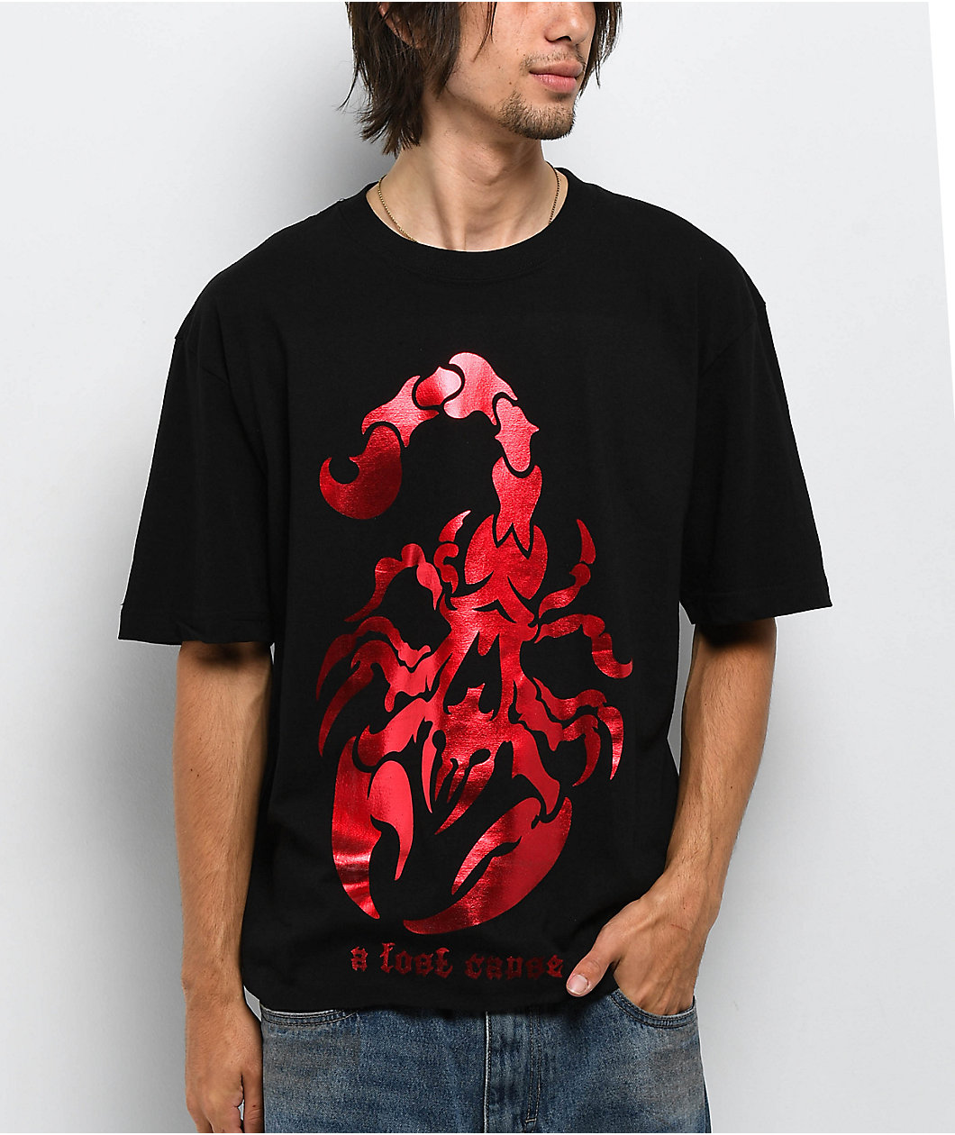 A Lost Cause Stung Black T-Shirt