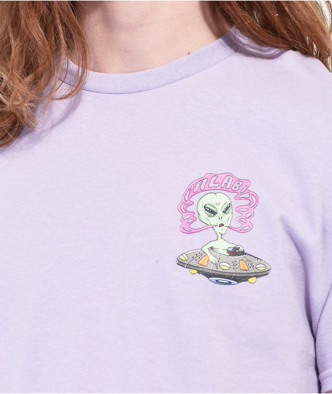 A.LAB Alien Puffs Lavender T-Shirt