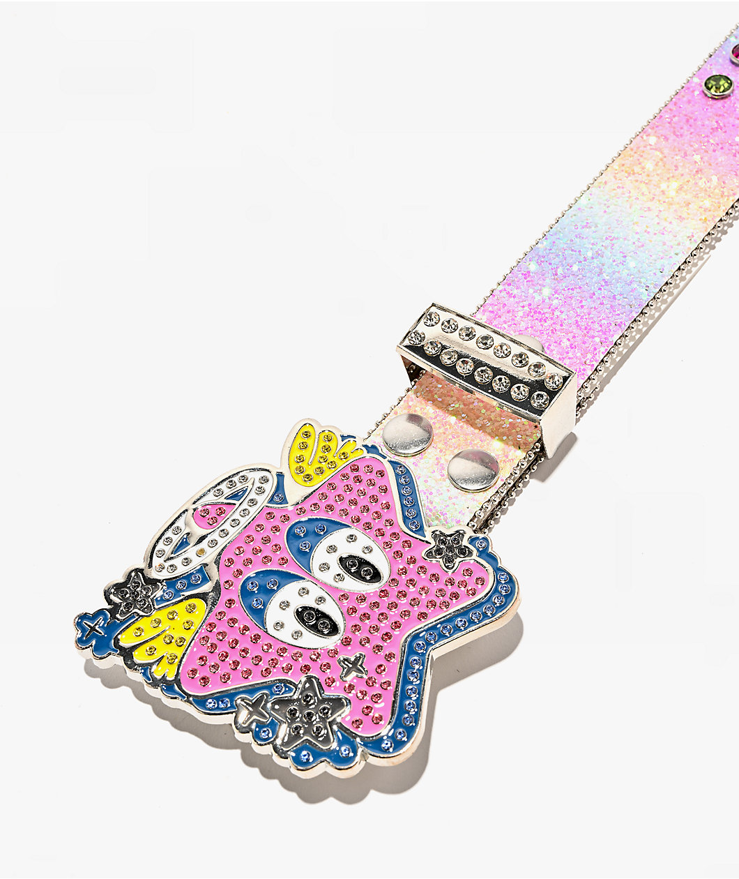 A.LAB Angel Star Rhinestone Rainbow Belt