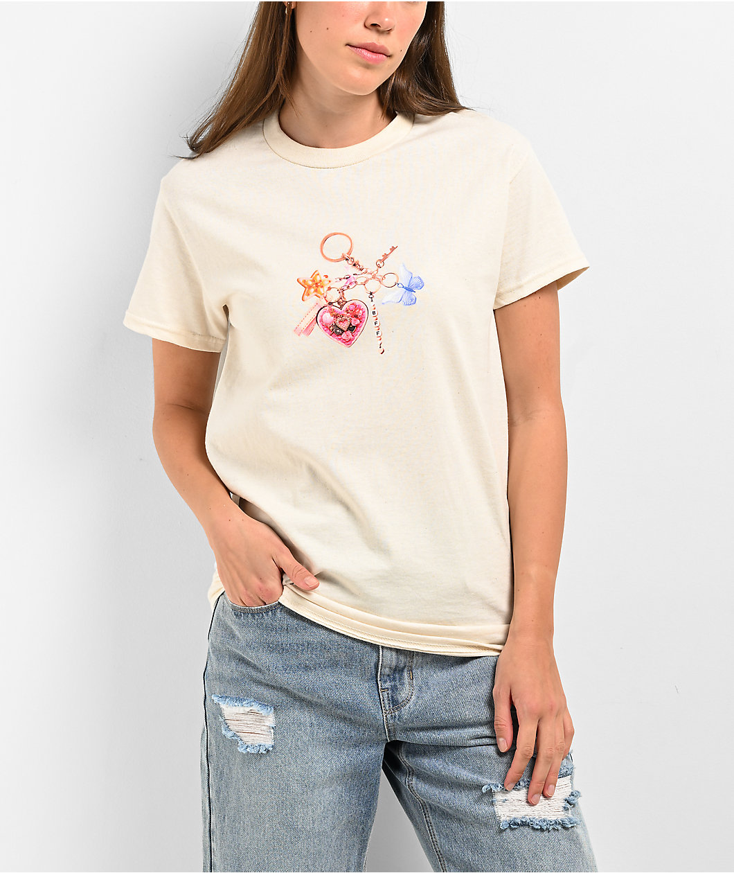 A.LAB BFF Cream T-Shirt