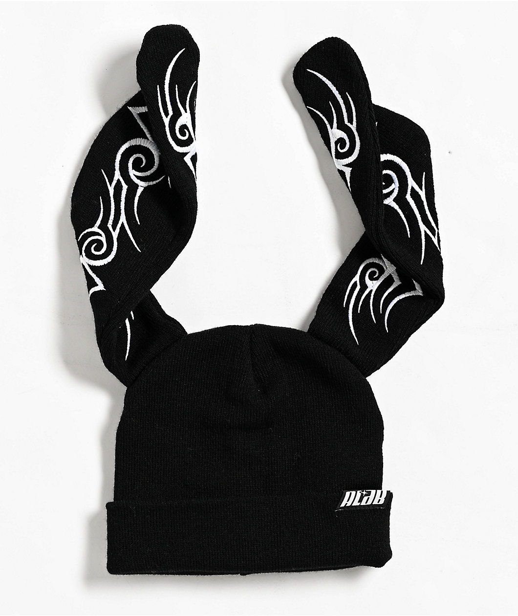 A.LAB Black Bunny Beanie