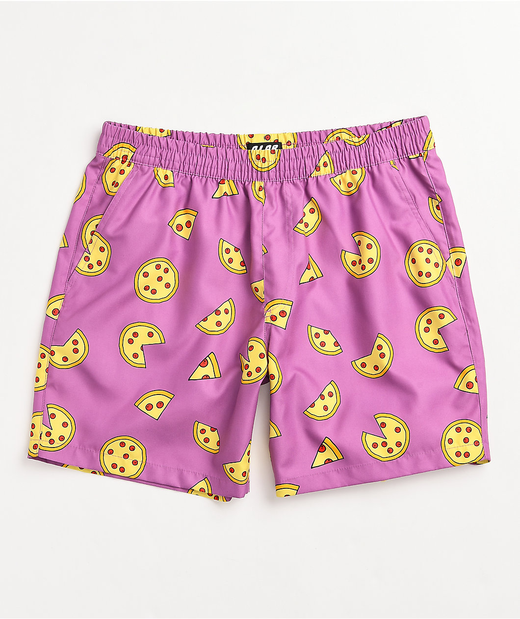 A.LAB Bum Pizza Purple Board Shorts