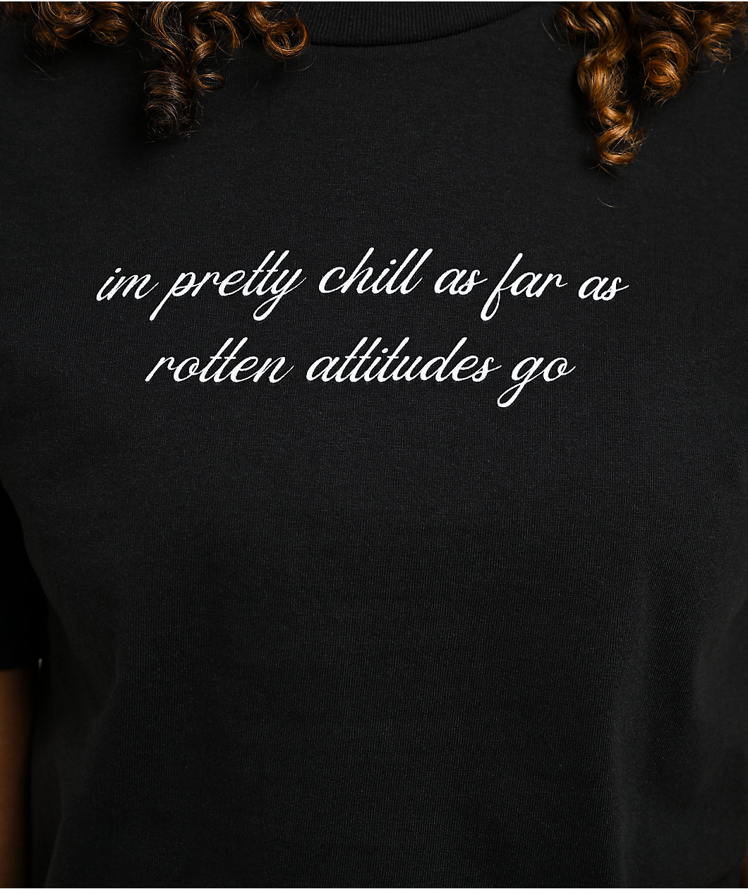 A.LAB Chill Rotten Attitude Black T-Shirt