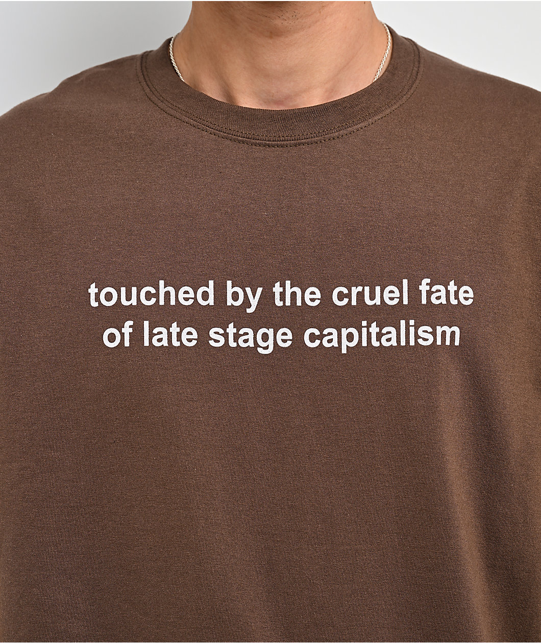 A.LAB Cruel Fate Brown T-Shirt