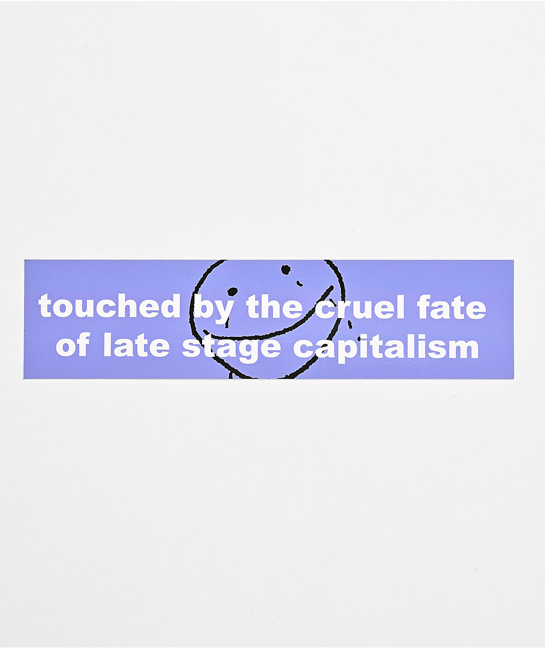 A.LAB Cruel Fate Purple Bumper Sticker