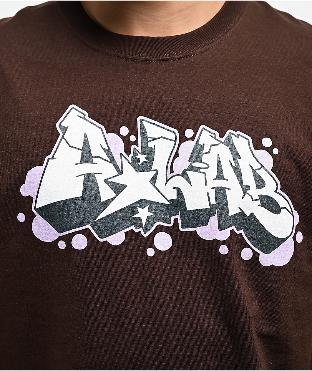 A.LAB Deejaylab Dark Brown T-Shirt