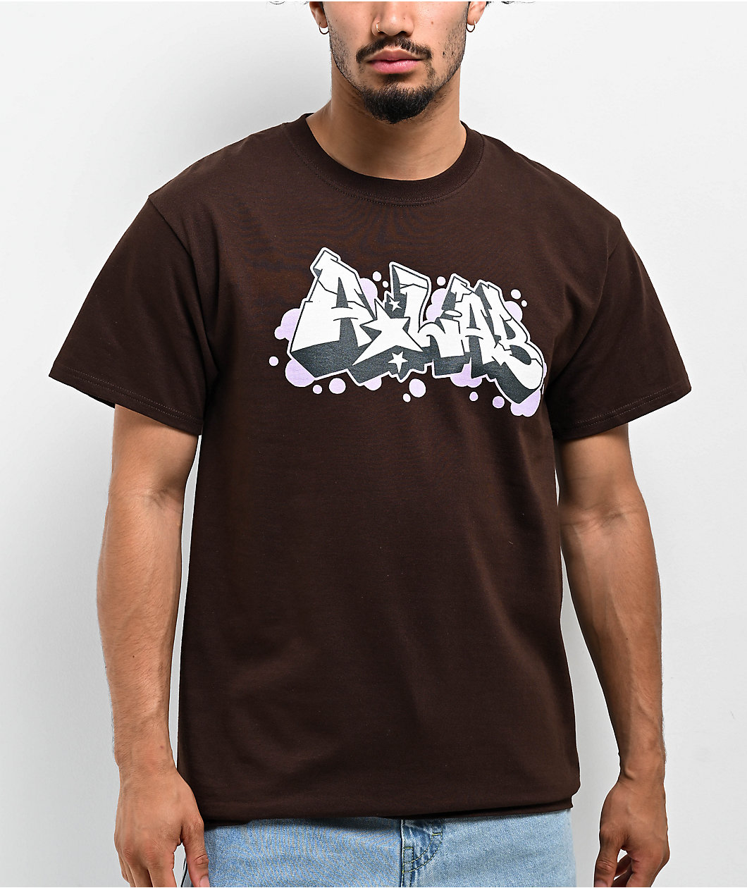 A.LAB Deejaylab Dark Brown T-Shirt