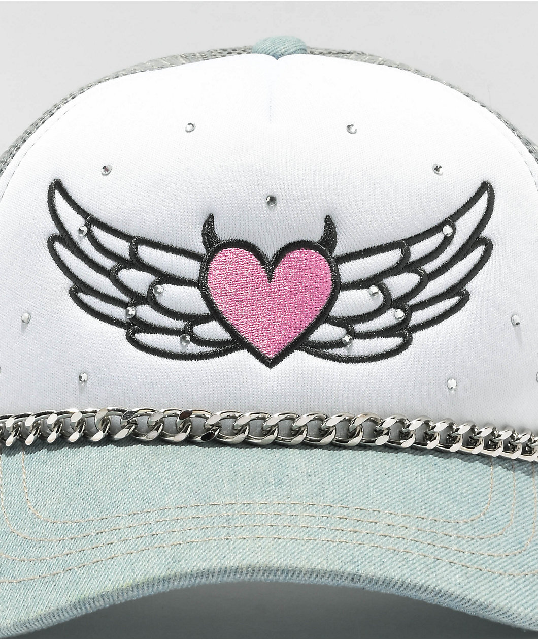 A.LAB Destiny Grey Trucker Hat