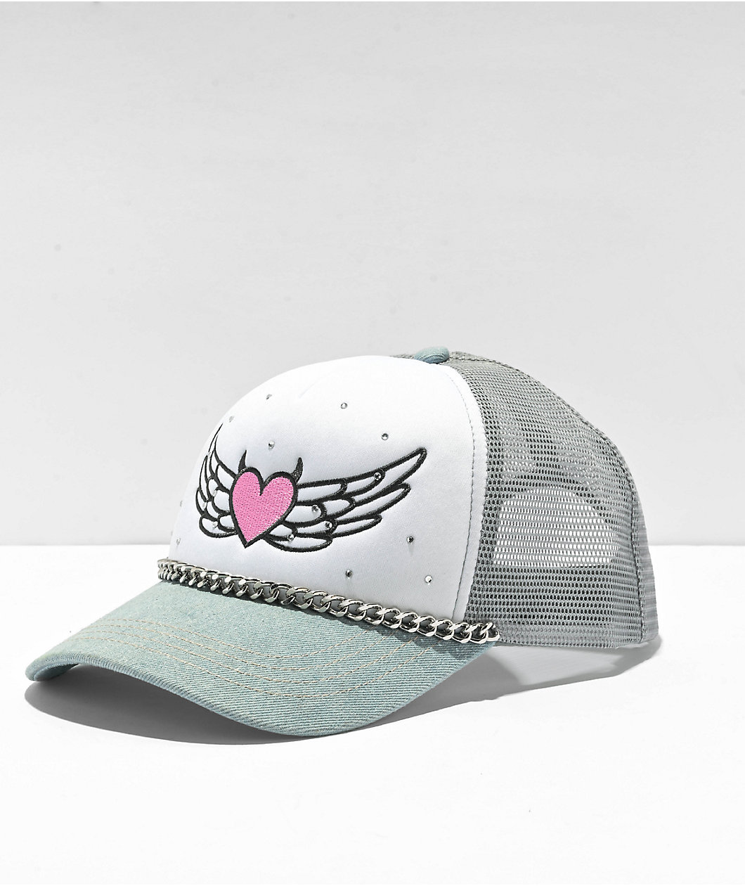 A.LAB Destiny Grey Trucker Hat