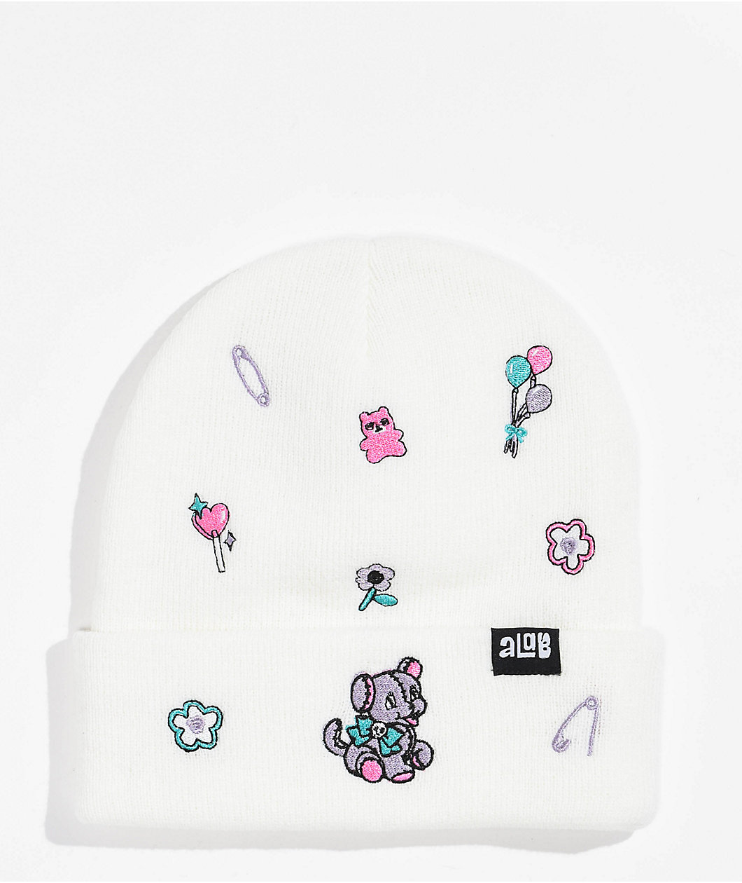 A.LAB Ellison Keepsake White Beanie