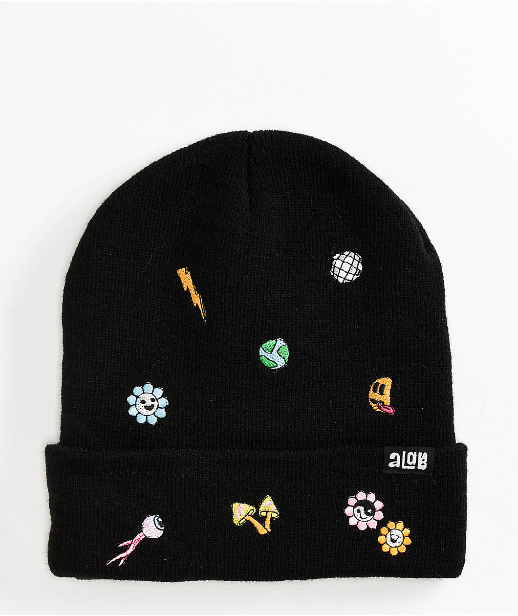 A.LAB Ellison Party Favor Black Beanie