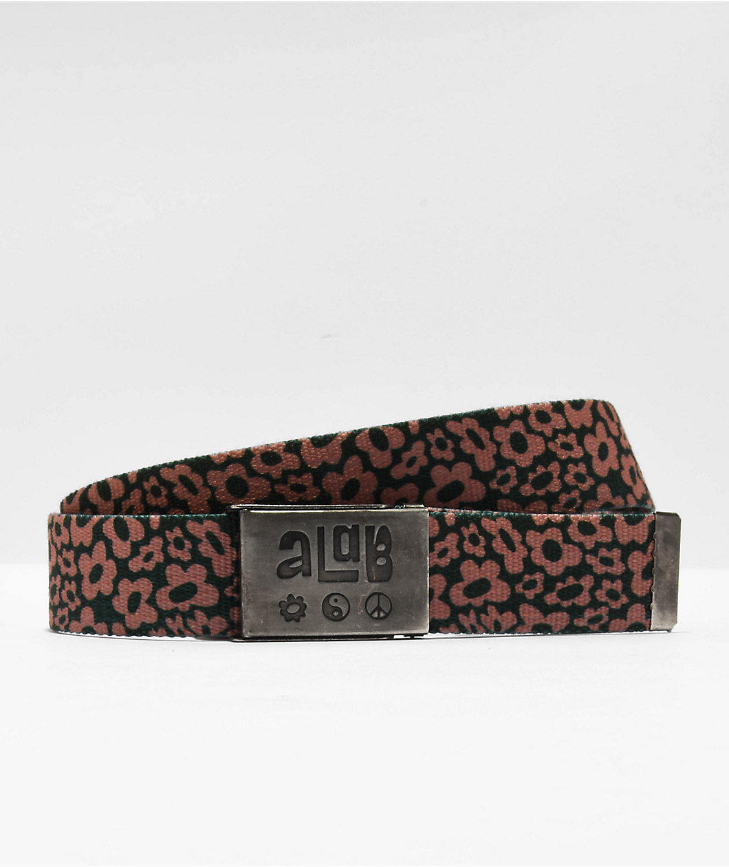 A.LAB Ember Flower Print Web Belt