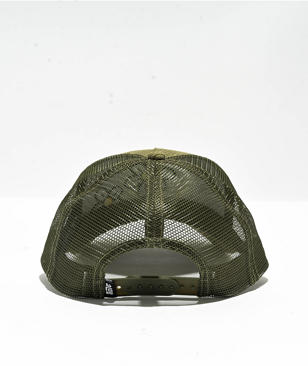 A.LAB Florens Green Corduroy Trucker Hat