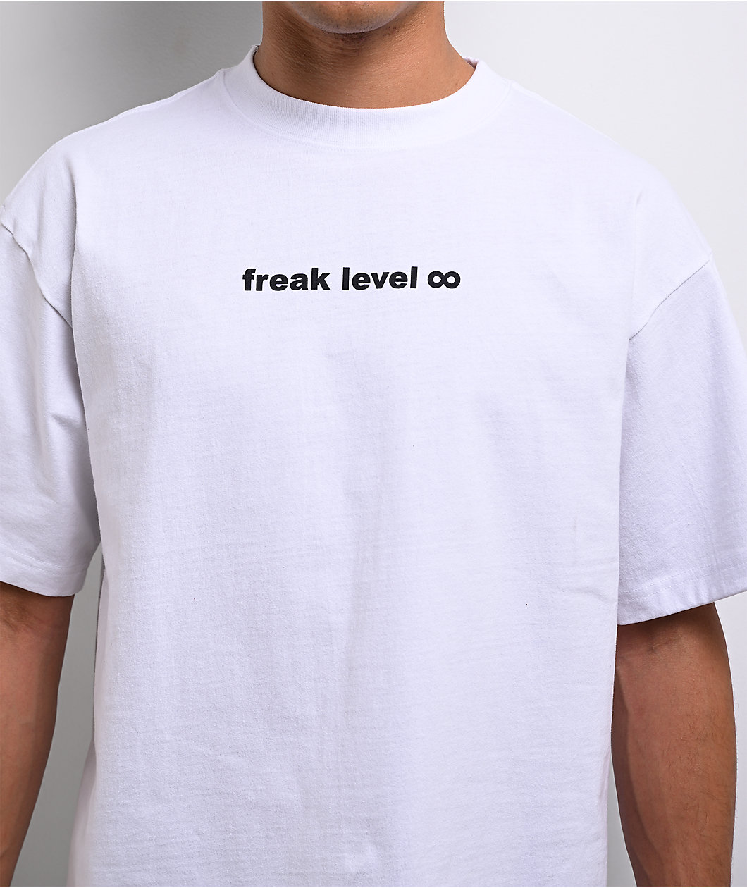 A.LAB Freak Level Infinity White T-Shirt
