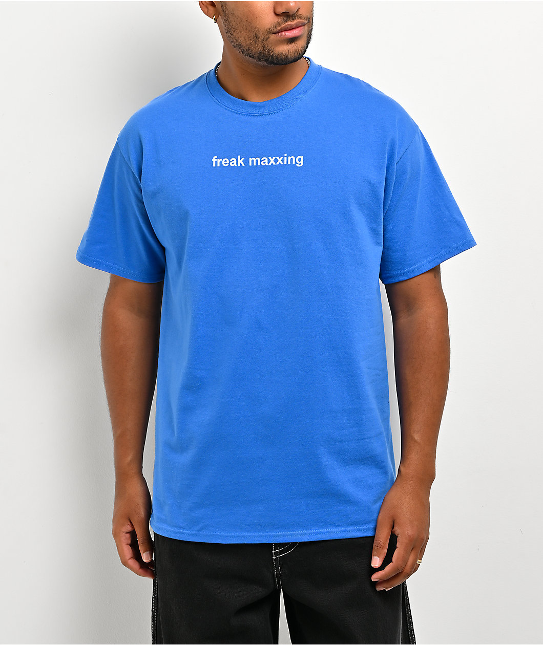 A.LAB Freak Maxxing Blue T-Shirt