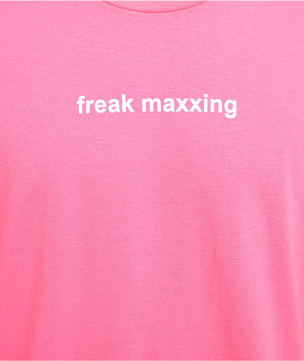 A.LAB Freak Maxxing Neon Pink T-Shirt
