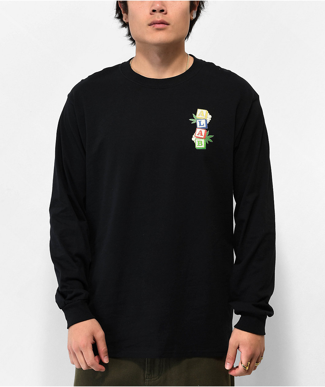 A.LAB Fundamental Black Long Sleeve T-Shirt