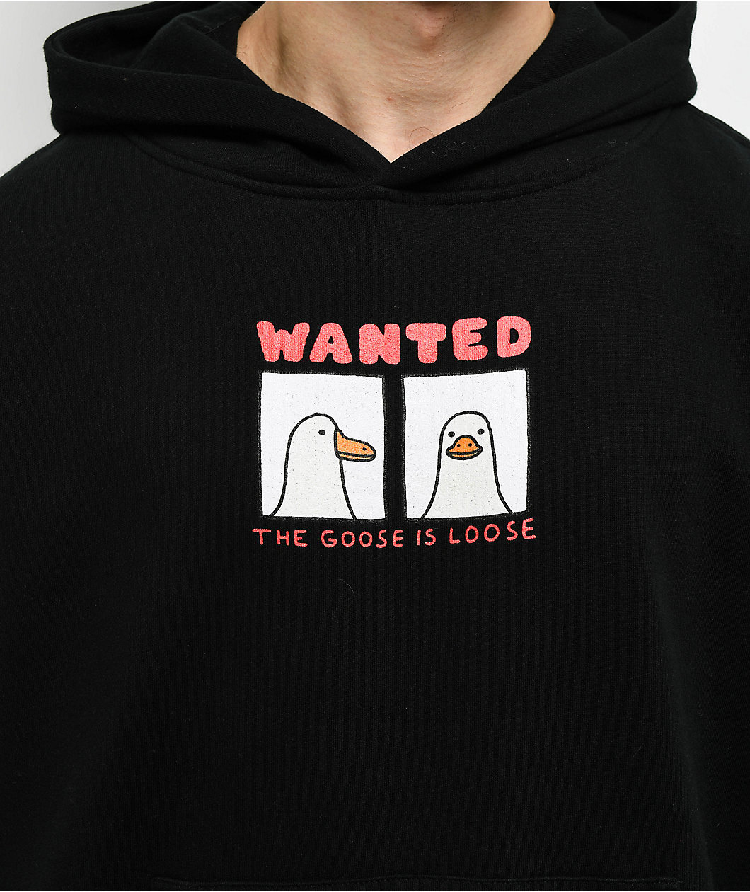 A.LAB Goose Is Loose Black Hoodie