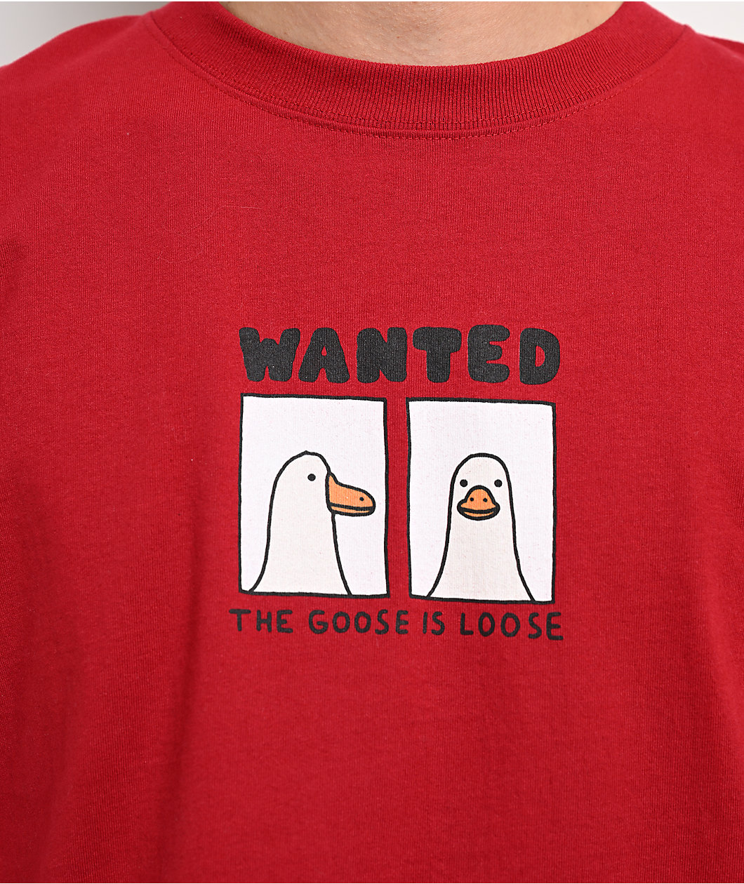 A.LAB Goose Is Loose Red T-Shirt