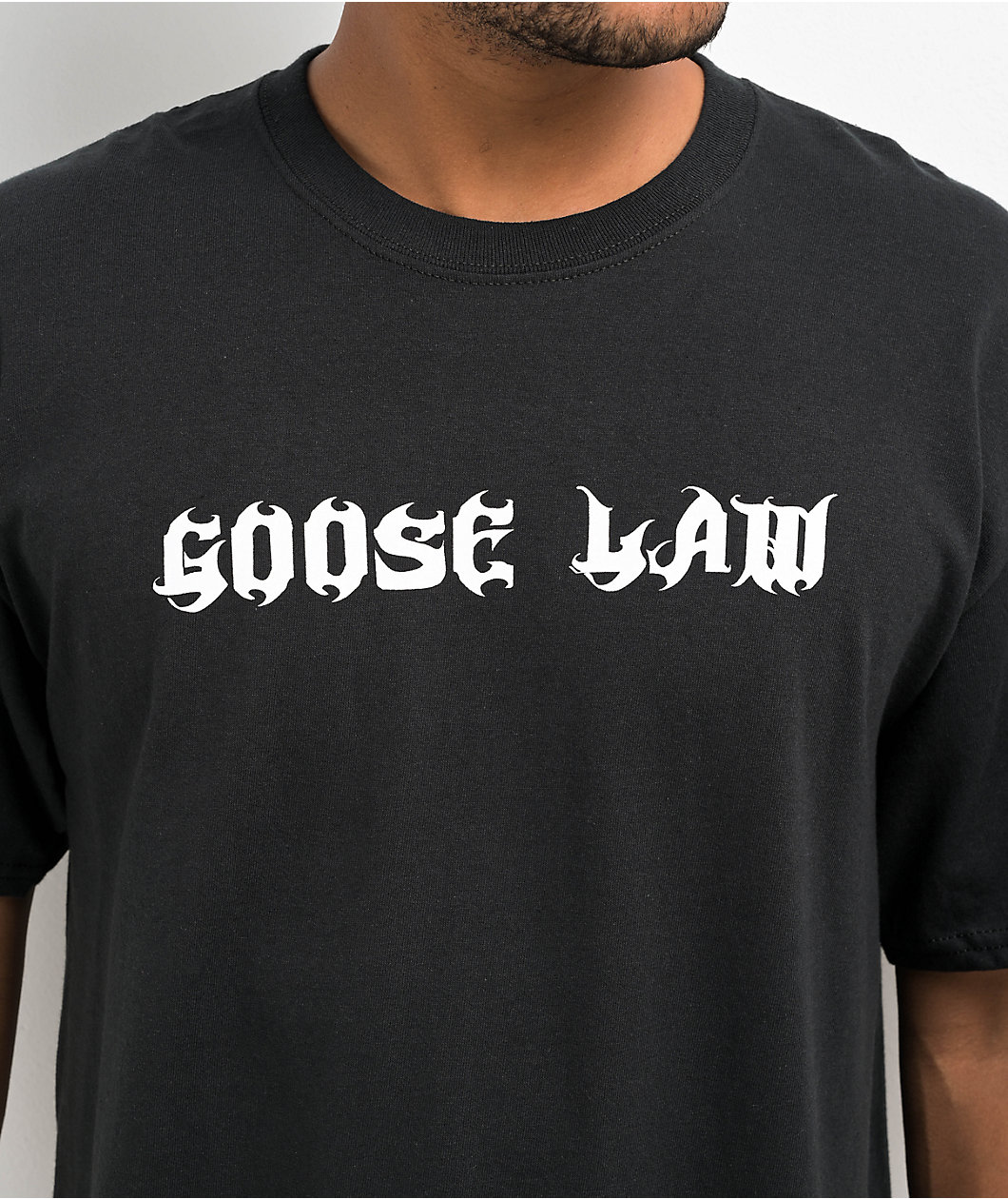 A.LAB Goose Law Black T-Shirt