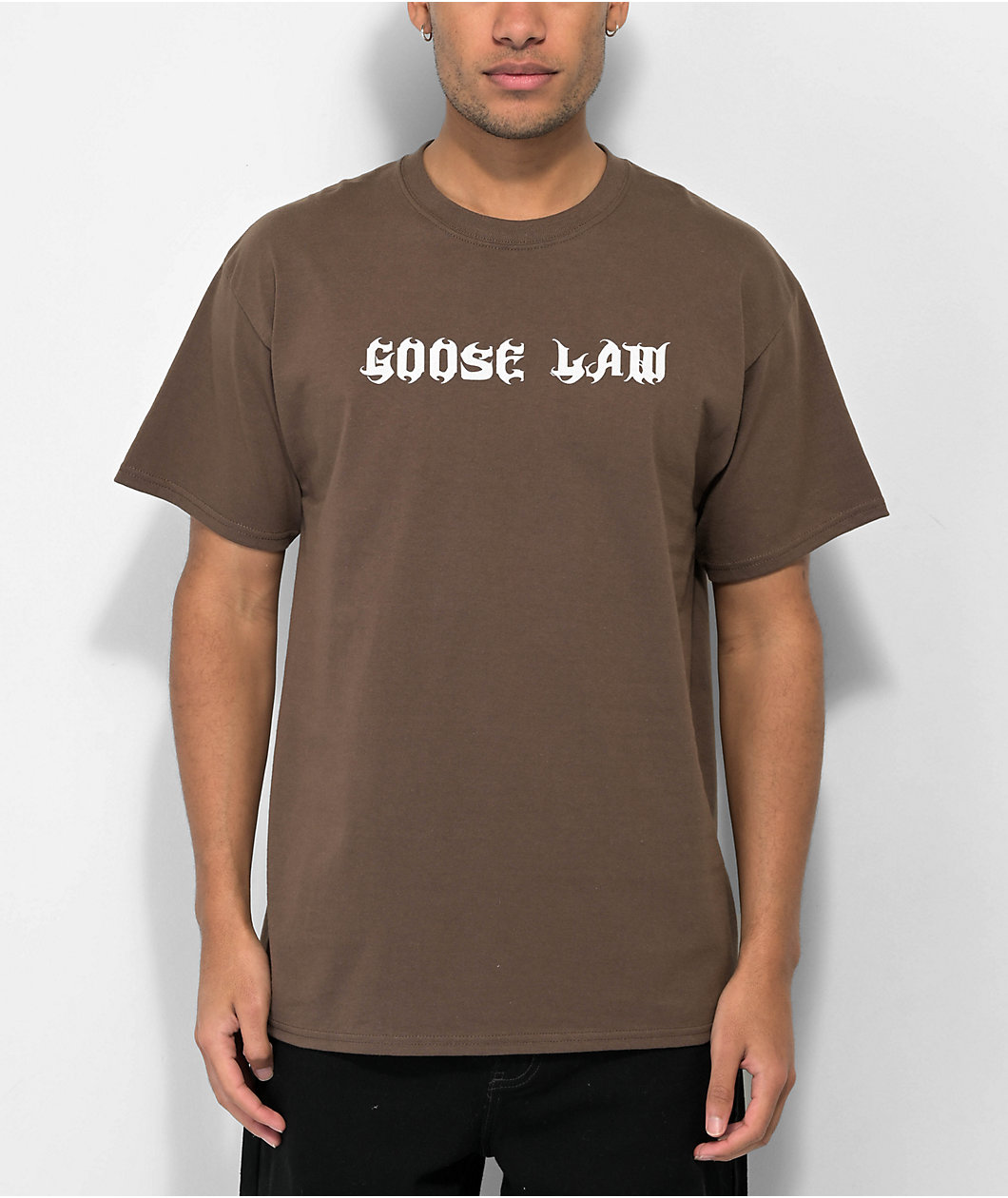 A.LAB Goose Law Brown T-Shirt