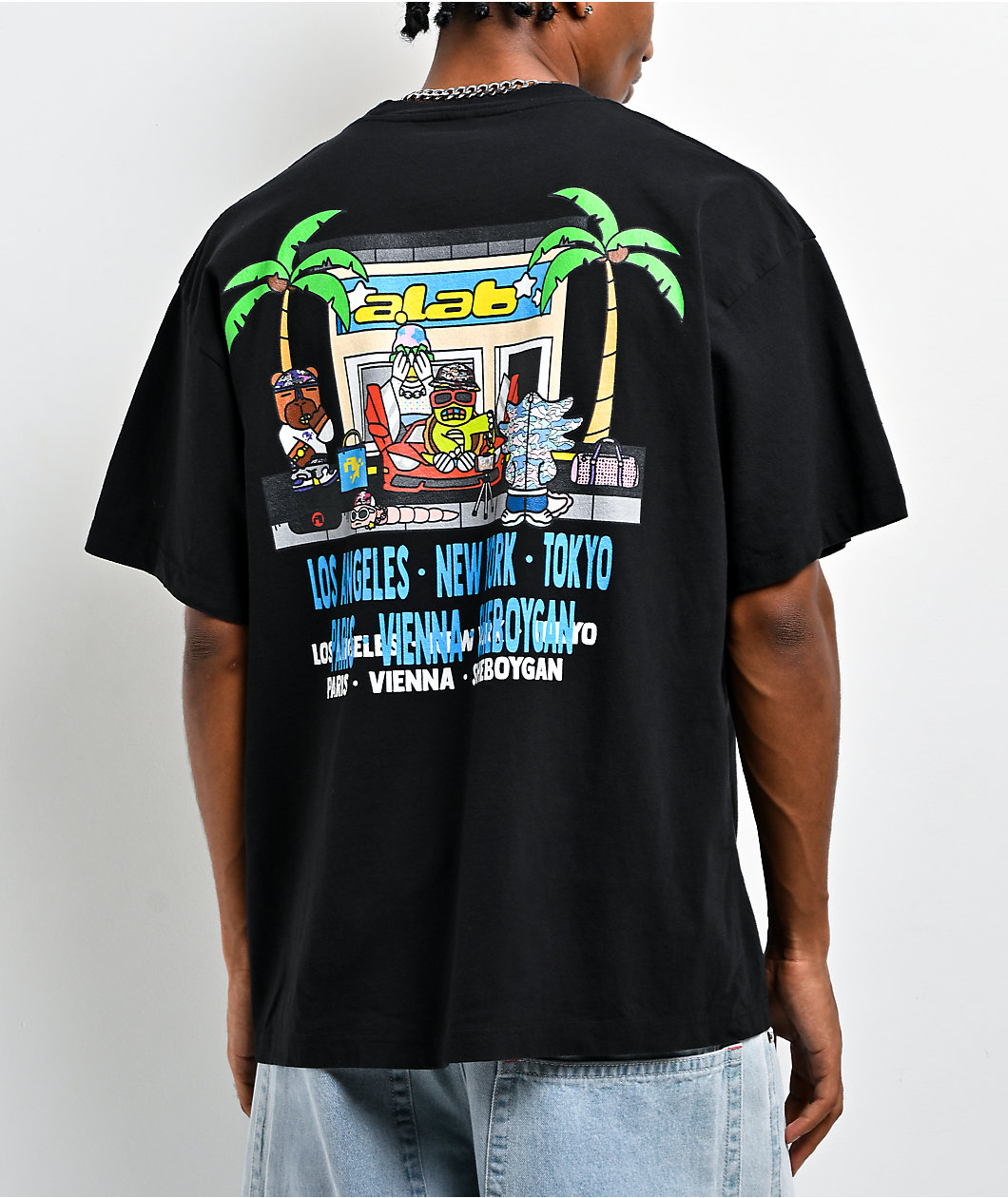 A.LAB Jerry Clout Black T-Shirt