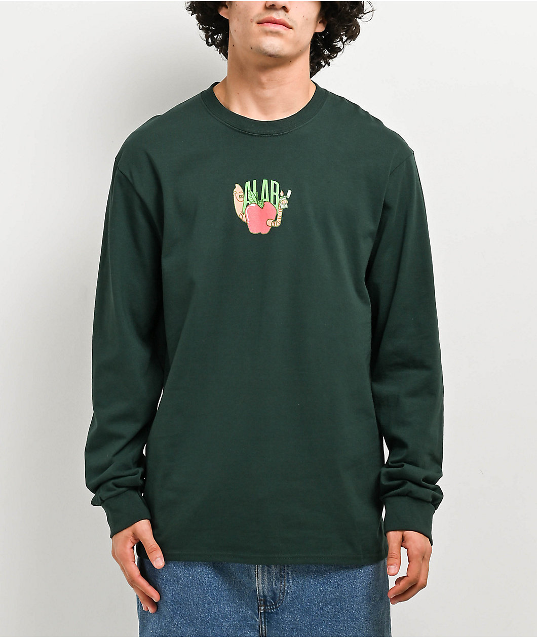 A.LAB Kind Buds Green Long Sleeve T-Shirt