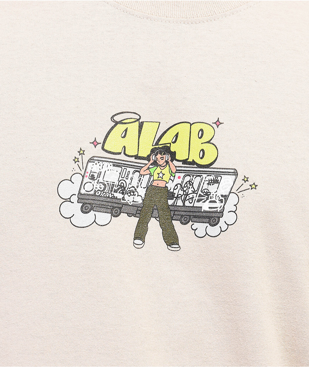 A.LAB L-Train Cream T-Shirt