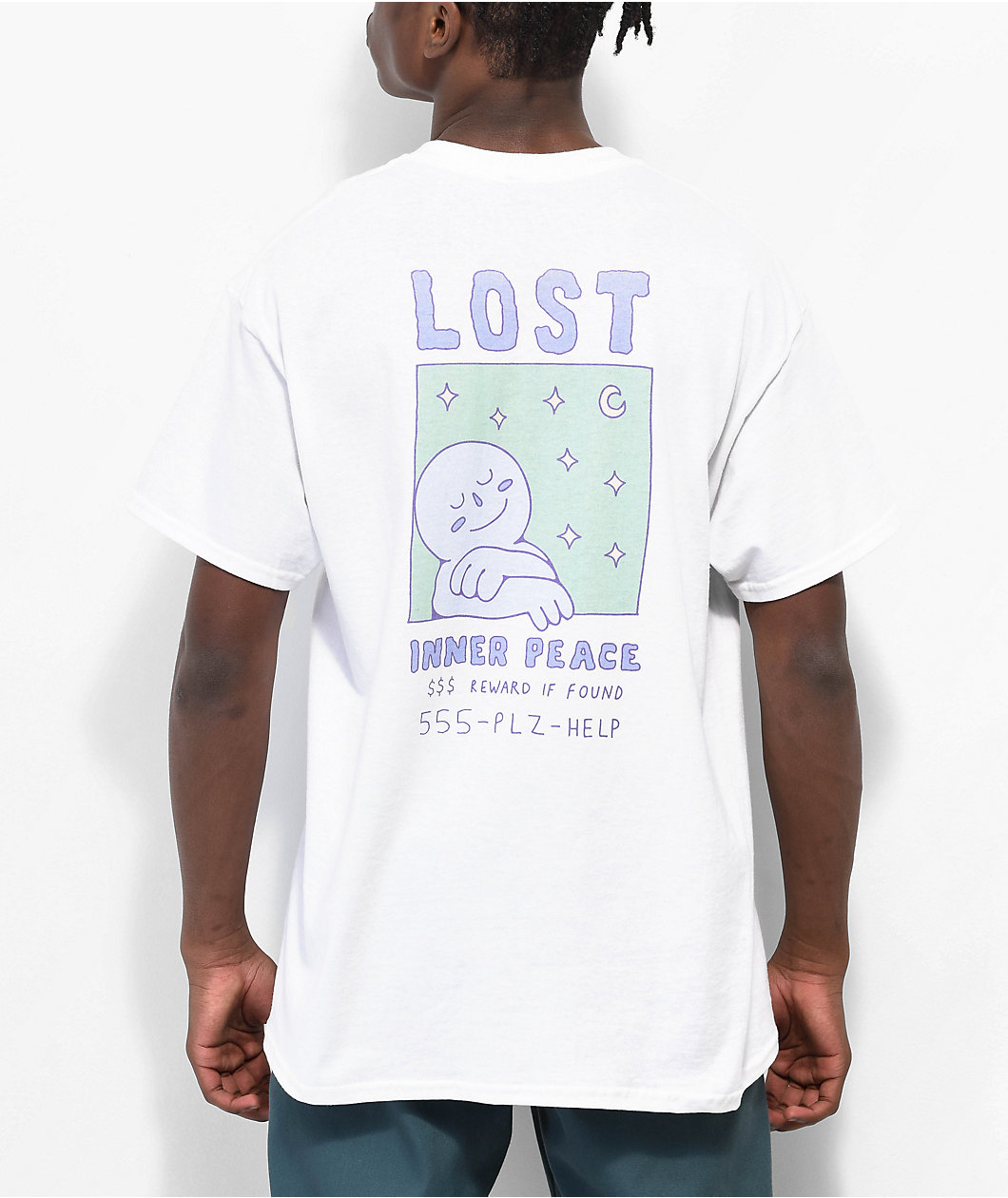 A.LAB Lost Inner Peace White T-Shirt