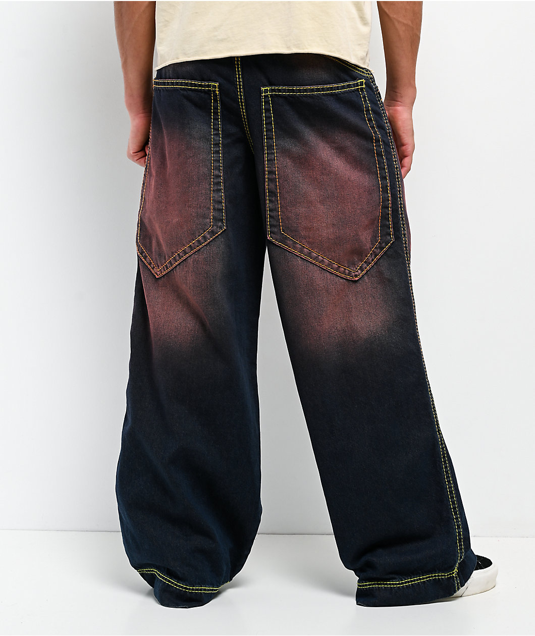 A.LAB Mega Hydrate Glow Pink Wash Dark Blue Jeans