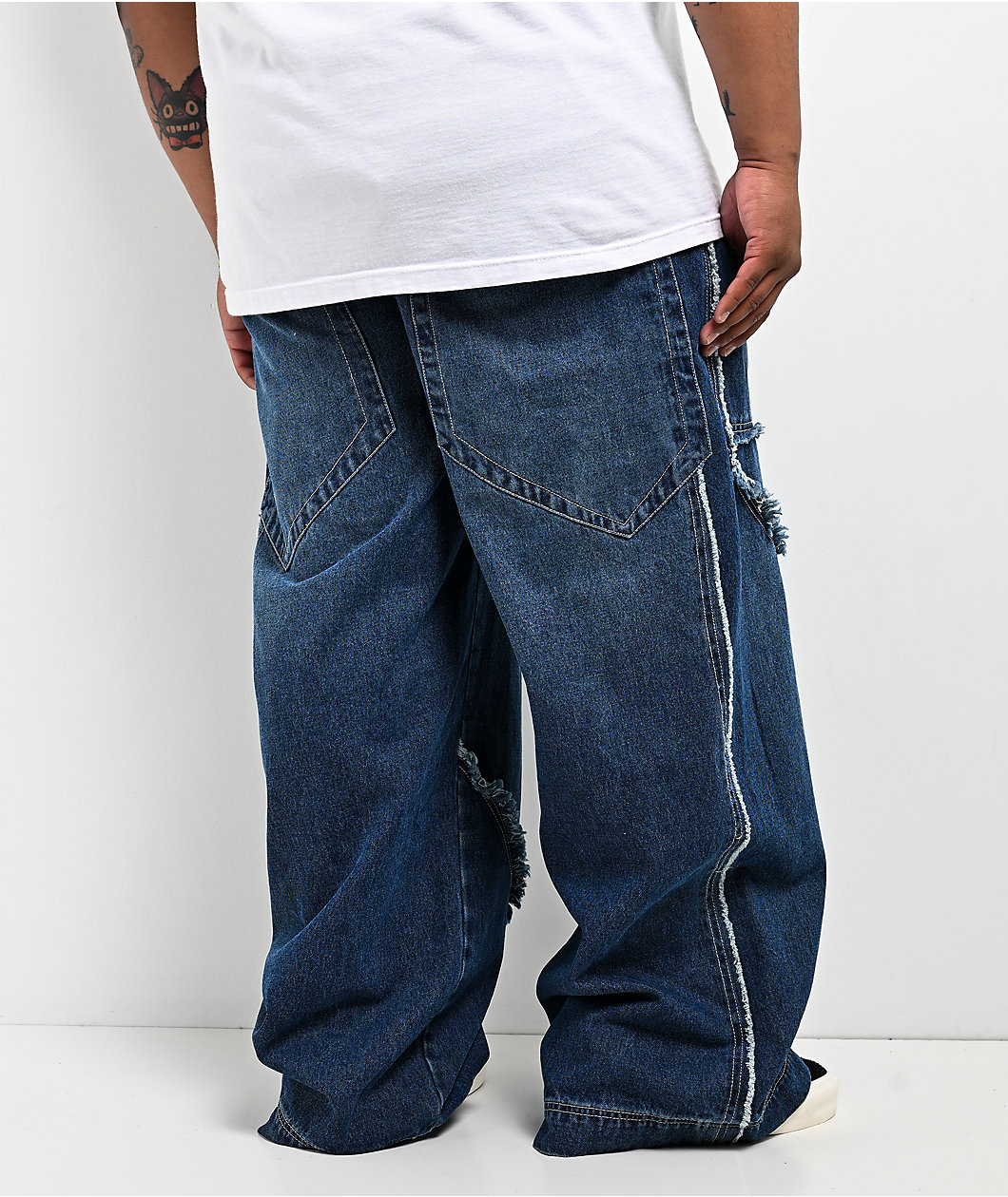 A.LAB Mega Star Exposed Indigo Jeans