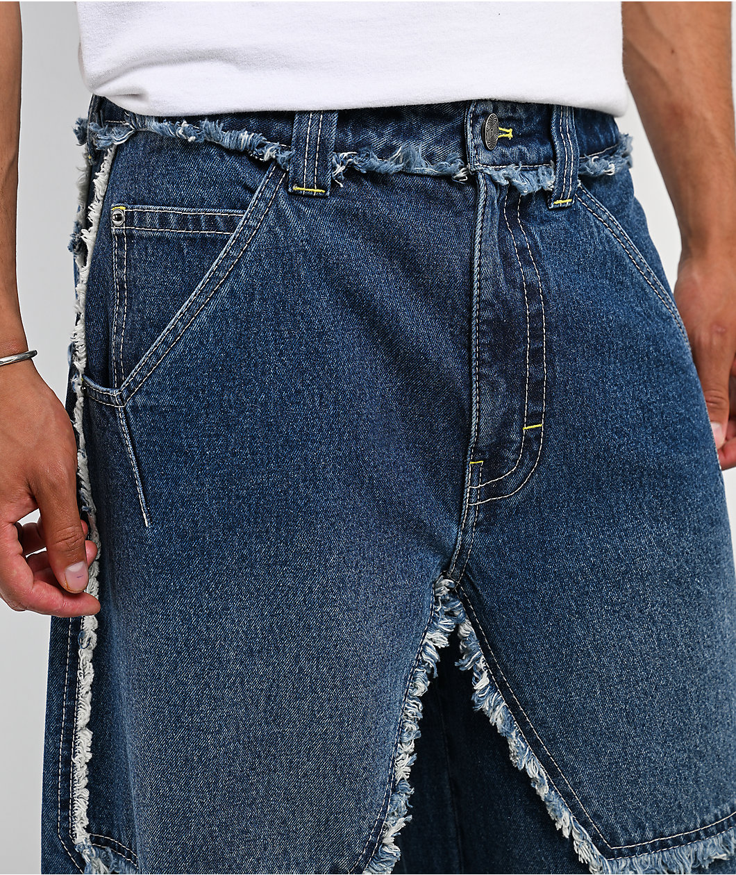 A.LAB Mega Star Exposed Indigo Jeans