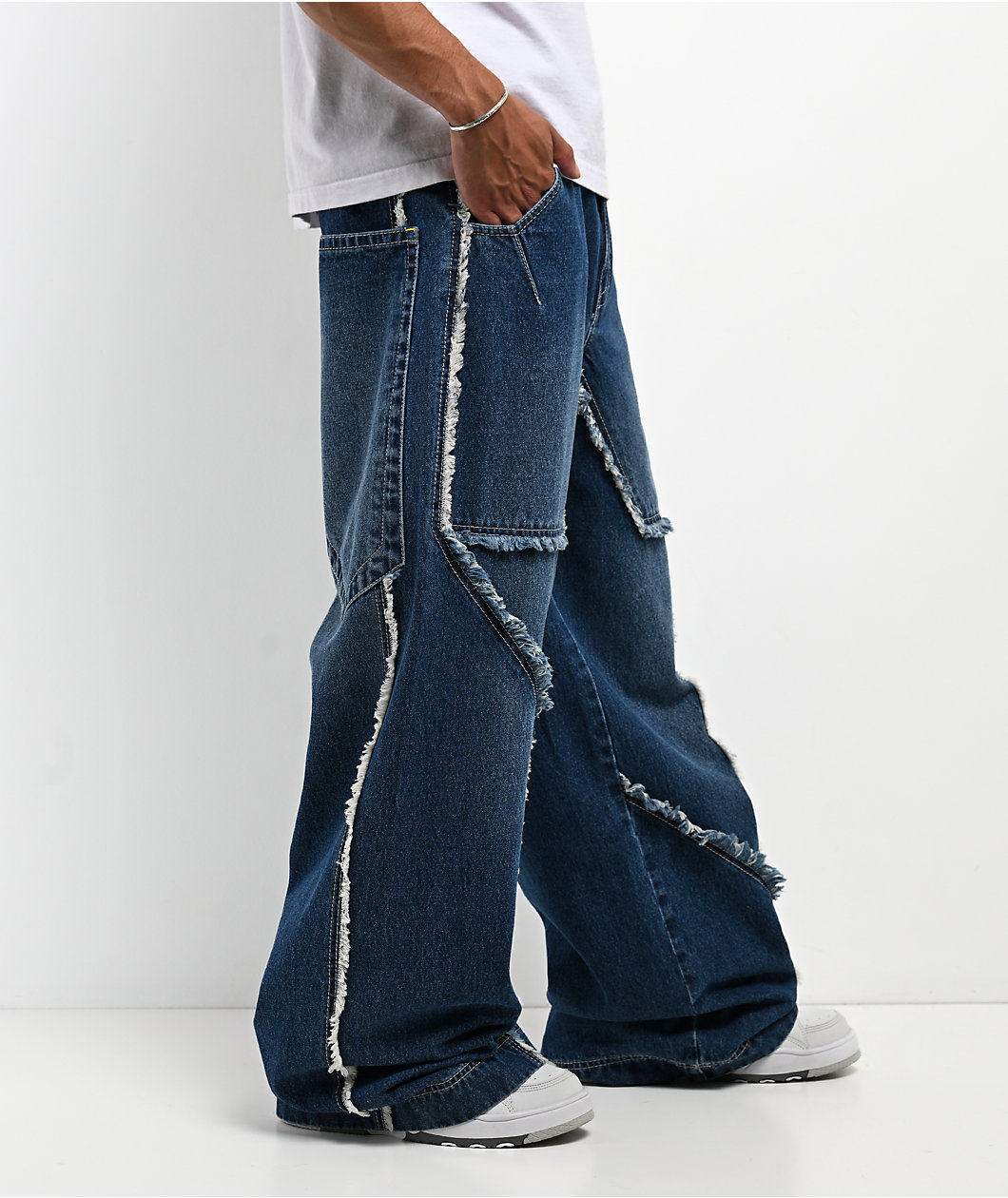 A.LAB Mega Star Exposed Indigo Jeans