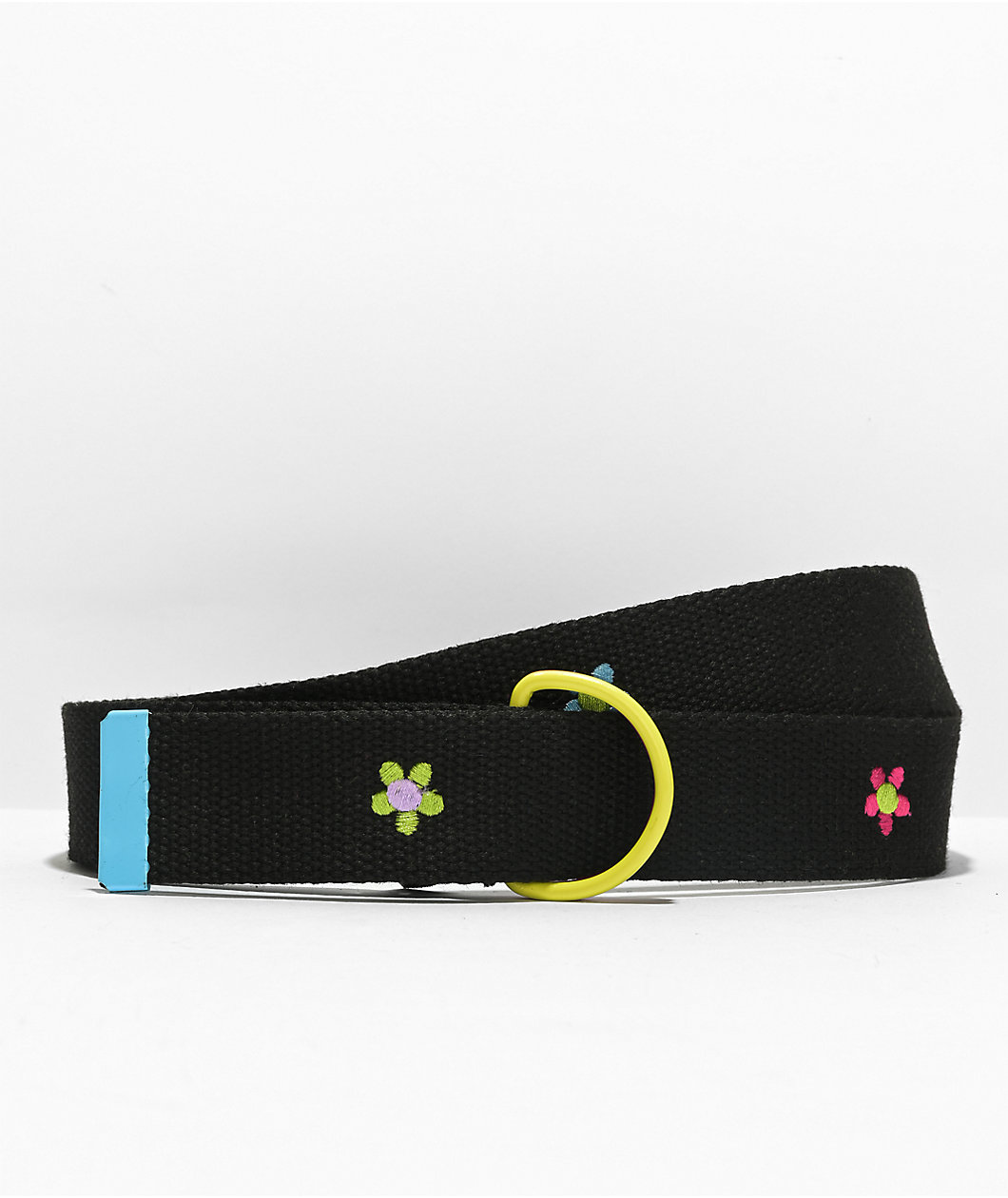 A.LAB Mercy Black D-Ring Web Belt