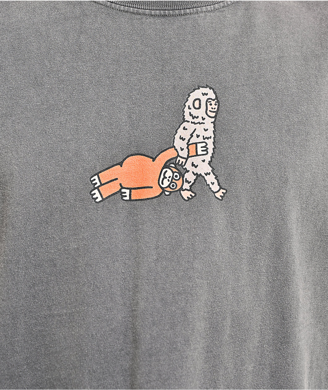A.LAB Monkey Walk Grey Wash T-Shirt