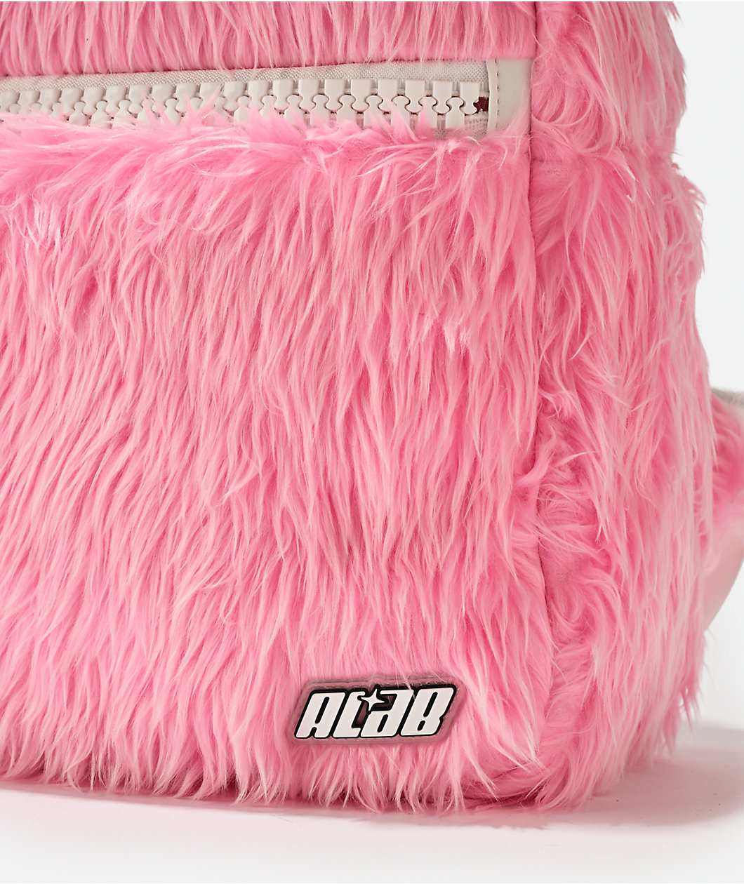 A.LAB Monster Pink Shag Backpack