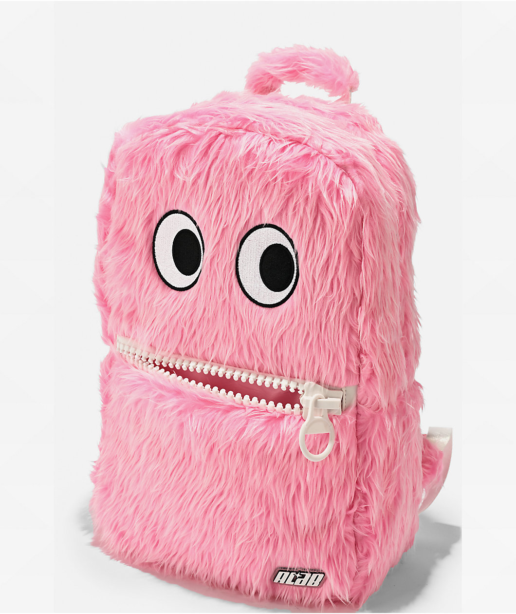 A.LAB Monster Pink Shag Backpack