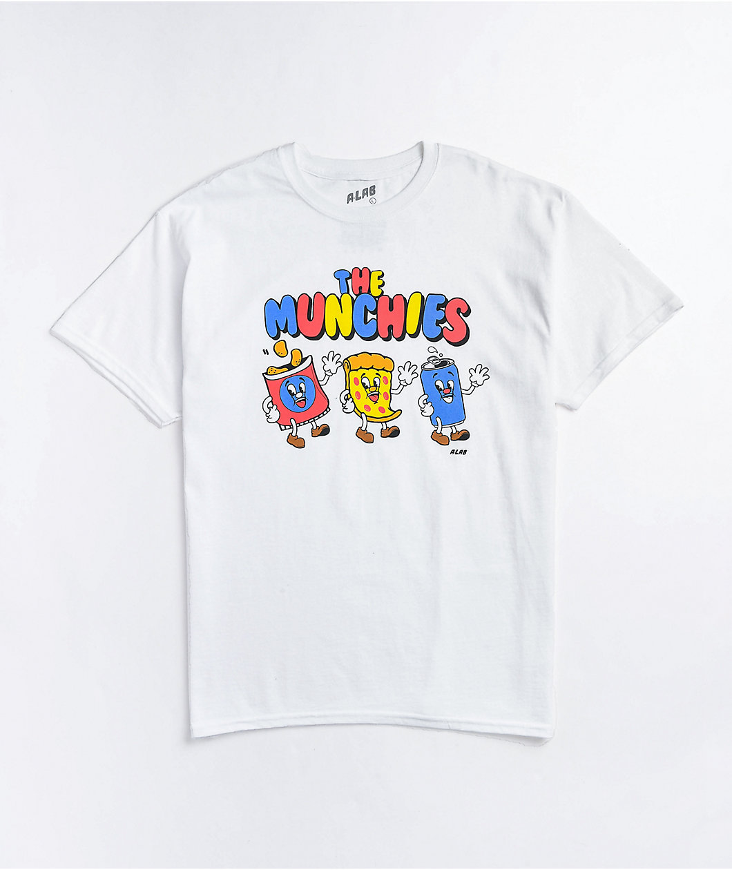 A.LAB Munchies White T-Shirt