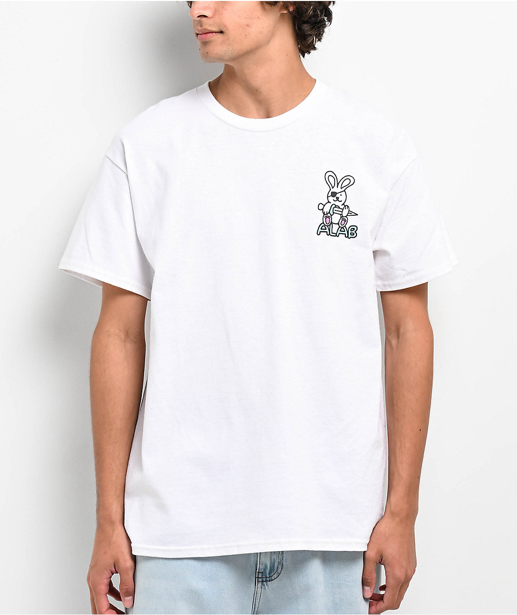 A.LAB Nasty Nine White T-Shirt