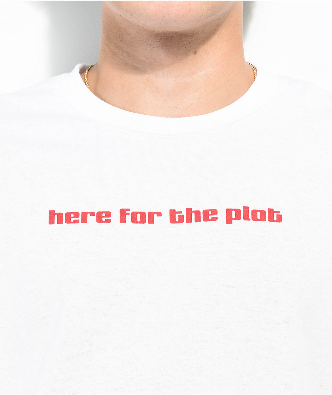 A.LAB Plot White T-Shirt