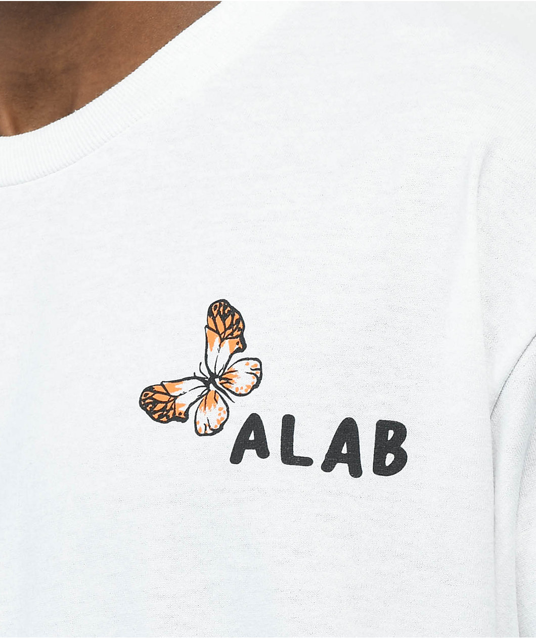 A.LAB Purrrfect White Long Sleeve T-Shirt