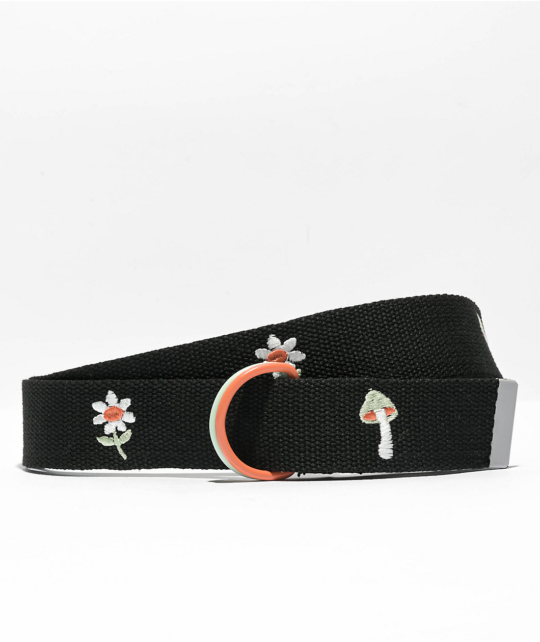 A.LAB Puyallup Black D-Ring Web Belt